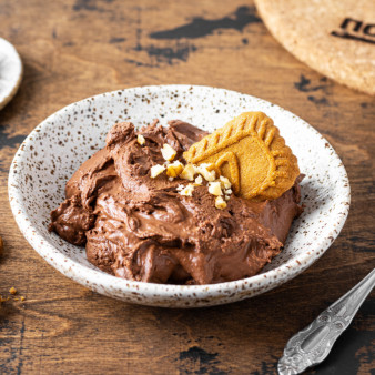 Крем-мусс из шоколада и воды