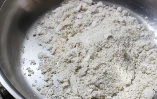 1. Этап. Овсянка для детей: 2. Получилась вот такая овсяная мука.