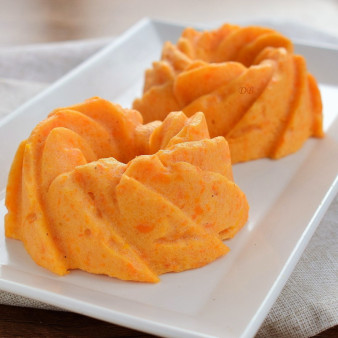 Пряное тыквенное суфле с отрубями