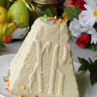 Пасха со сгущенным молоком