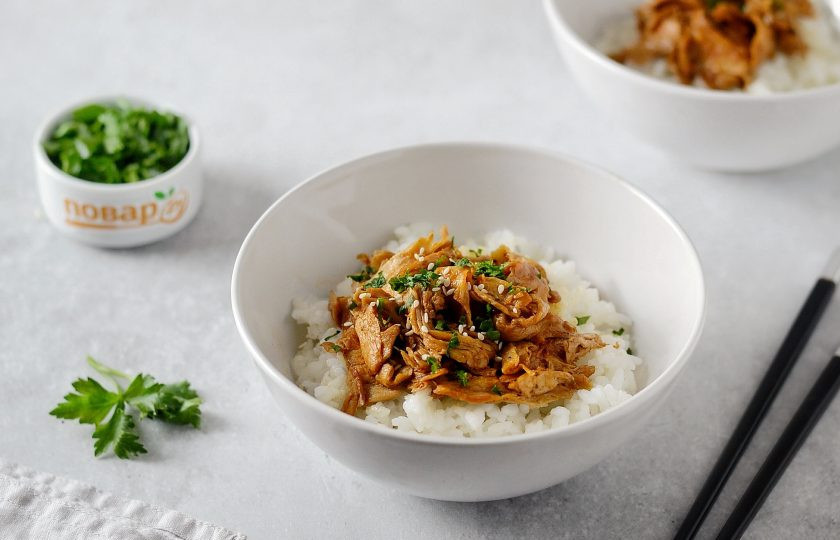 1. Этап. Соевое мясо: Соевое мясо готово, приятного вам аппетита!