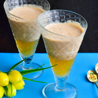 Шоколадное суфле без выпечки