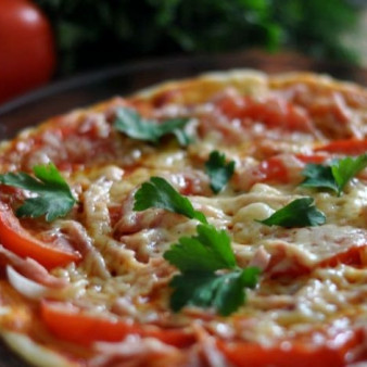 Пицца Минутка в микроволновой печи