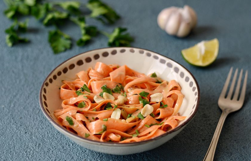 1. Этап. Спагетти из моркови: Спагетти из моркови готовы, приятного аппетита!