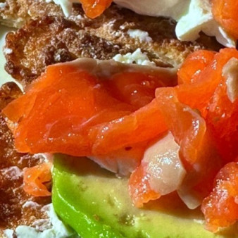 Овсяный блин. Зимний завтрак