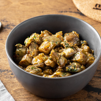 Жареные баклажаны Как грибы