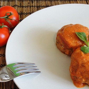 Тефтели из говядины с рисом