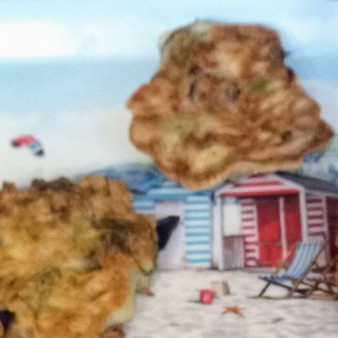 Котлеты из артишока, спаржи и маслин