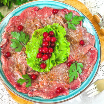 Карпаччо из говядины