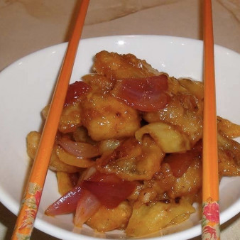 Рыба в кисло-сладком соусе по-китайски