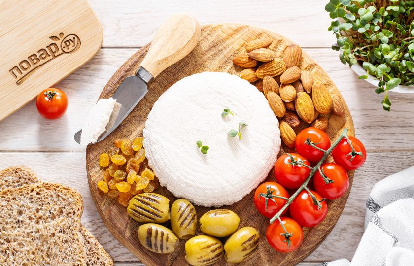 1. Этап. Сыр из арахиса: Сыр из арахиса готов, приятного вам аппетита!