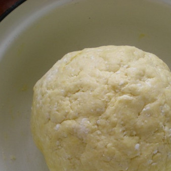 Бездрожжевое тесто с творогом