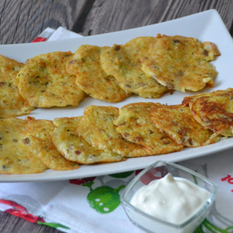 Драники на молоке