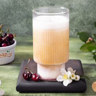 Вишневый айс латте