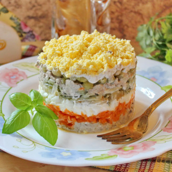 Салат Счастливый Ганс