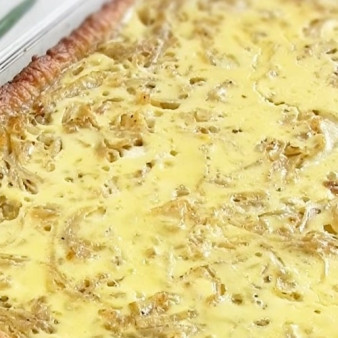 Простой луковый пирог