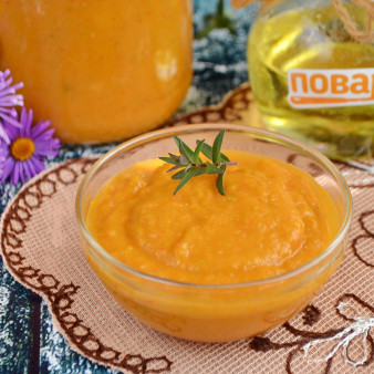 Кабачковая икра в духовке на зиму