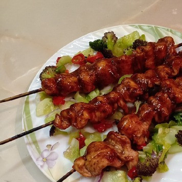 1. Этап. Куриные спиральки: Приятного аппетита!