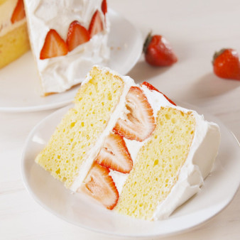 Strawberry Shortcake Layer Cake