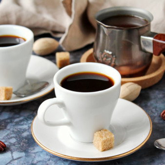 Апельсиновый кофе с орехом пекан