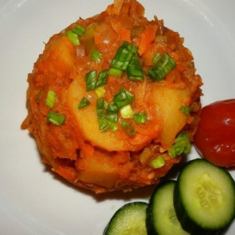 Вегетарианский бигус