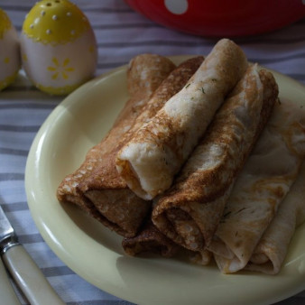 Блины из бутылки