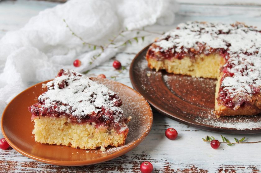 1. Этап. Бостонский клюквенный пирог: Приятного аппетита!