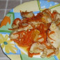 Куриная грудка с морковью