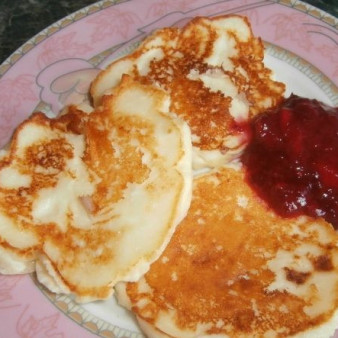 Воздушные сырники из творога