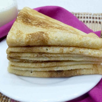 Классические блины на молоке