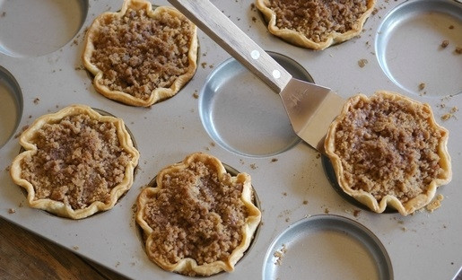 1. Этап. Корзинки с яблочной начинкой: 6. Вот такие корзинки с яблочной начинкой в домашних условиях получились.