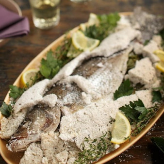 Рыба в соли