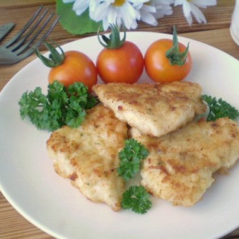 Куриные отбивные кусочками