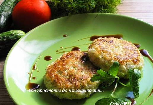 1. Этап. Рисовые котлеты с брокколи: Приятного аппетита!