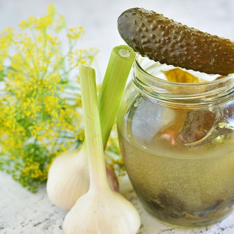 Огурцы соленые (без уксуса)