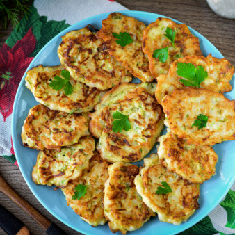 Котлеты из кабачков с рисом