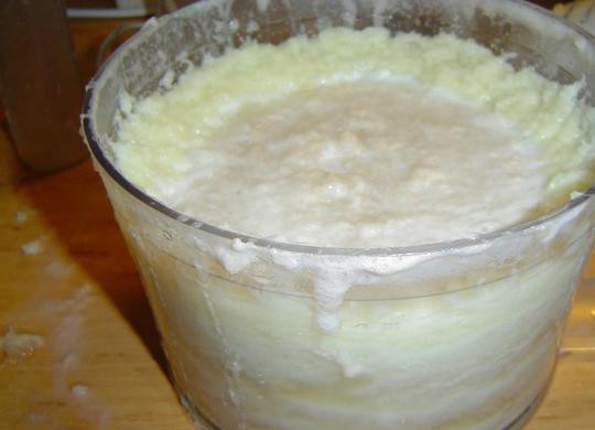 1. Этап. Картачи: Должно получится шесть подобных резервуаров с картофелем.