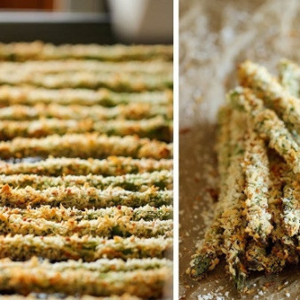 Спаржа в панировке