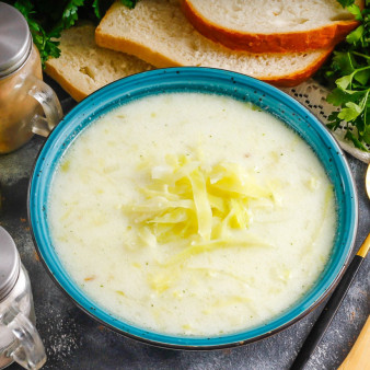 Молочный суп с капустой