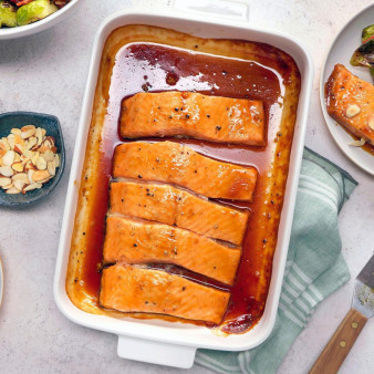 Maple-Glazed Salmon