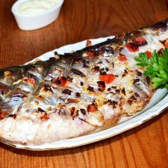 Форель под маринадом