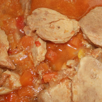 Мясо с овощами в мультиварке