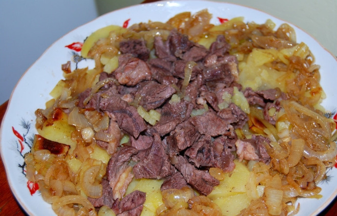 1. Этап. Конина в духовке: Приятного аппетита!