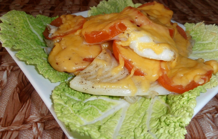 1. Этап. Тилапия в духовке с сыром: Приятного аппетита!