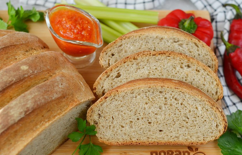 1. Этап. Простой ржаной хлеб: Приятного аппетита!