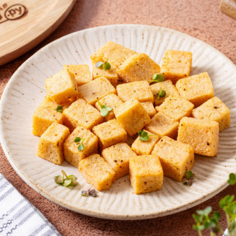 Тофу из красной чечевицы