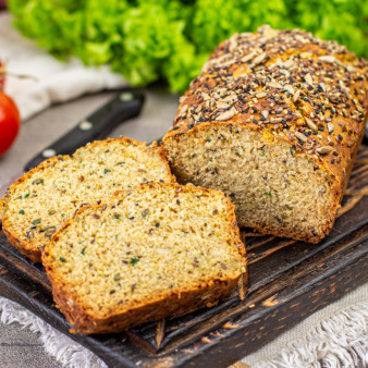 Полезный хлеб без дрожжей