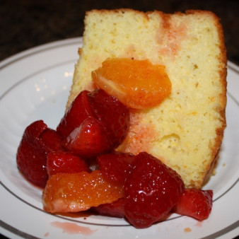 Апельсиновый бисквит