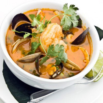 Mussel Soup with Saffron