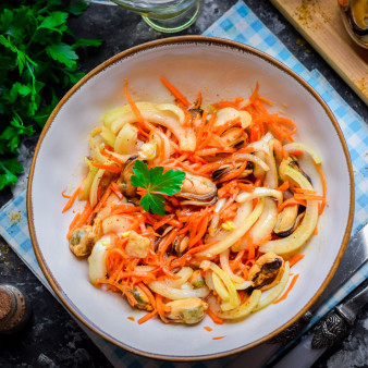 Мидии по-корейски